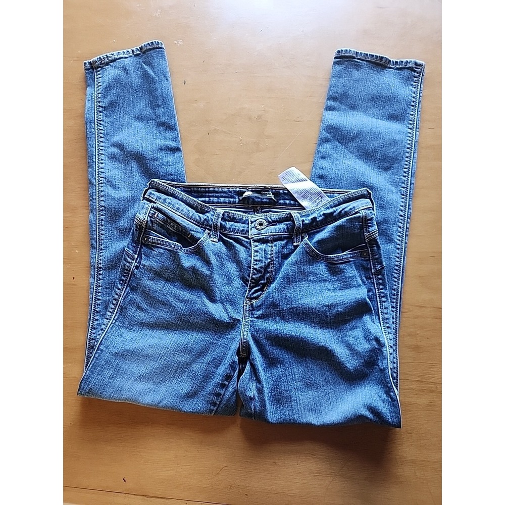 Levi's Flatters & Flaunts Skinny Leg Women's Blue Denim Jeans Size 8M 29×32